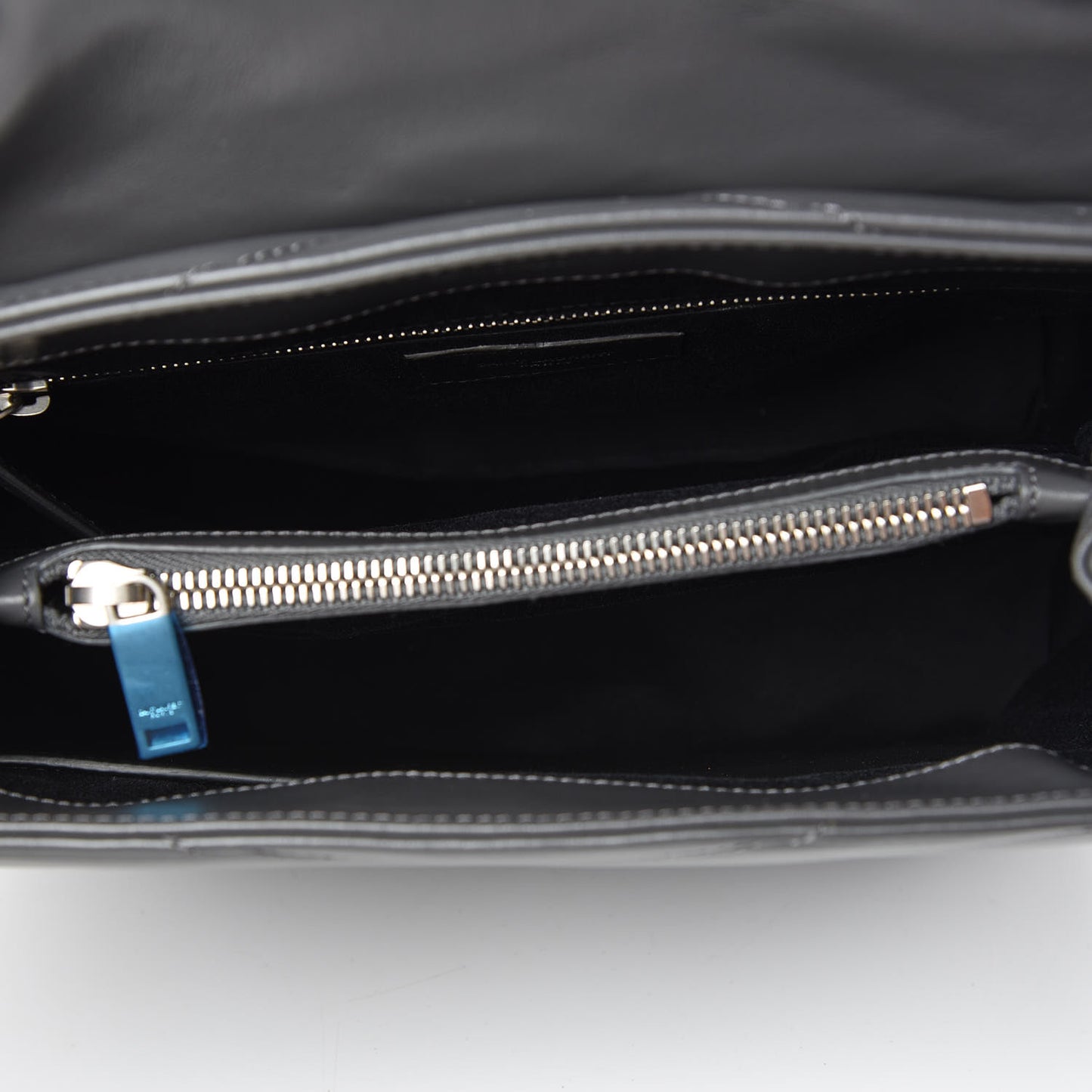 Calfskin Y Quilted Monogram Medium Loulou Satchel Kaki Fonce