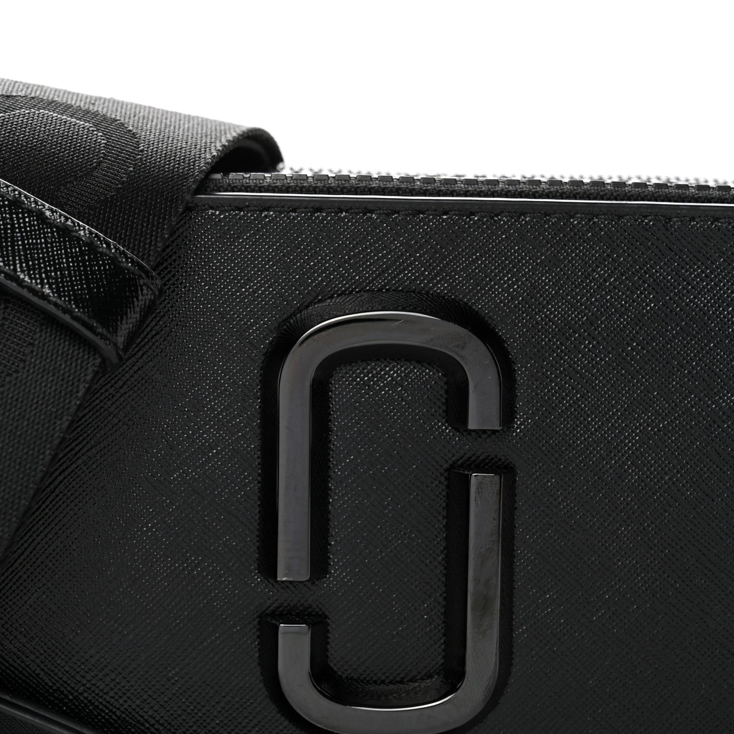Saffiano Snapshot Camera Bag Black