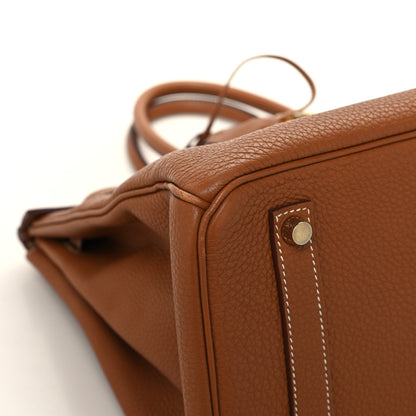 Hermes Togo Birkin 35 Gold 9 of 13