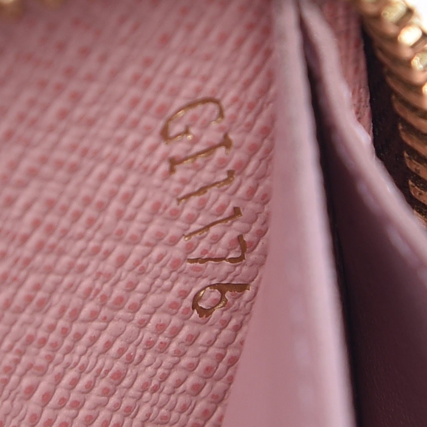 Louis Vuitton Monogram Clemence Wallet Rose Ballerine 9 of 10