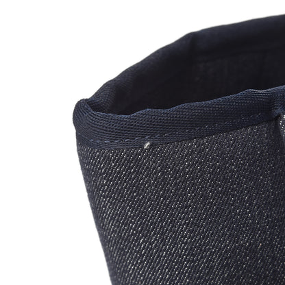 Chanel Denim Large Deauville Tote Dark Blue 11 of 11