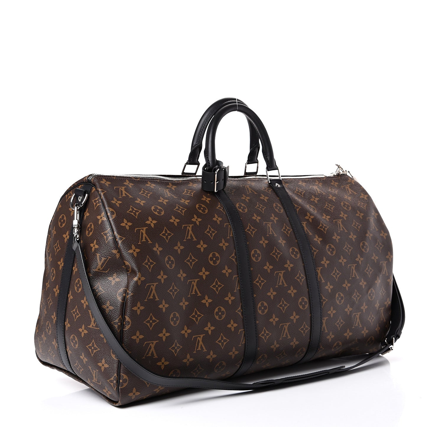 Monogram Macassar Keepall Bandouliere 55