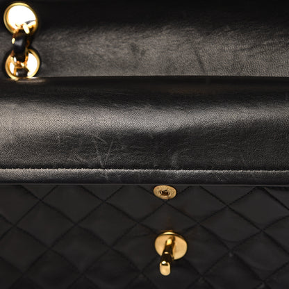 Chanel Lambskin Quilted Small Double Flap Black 12 of 20