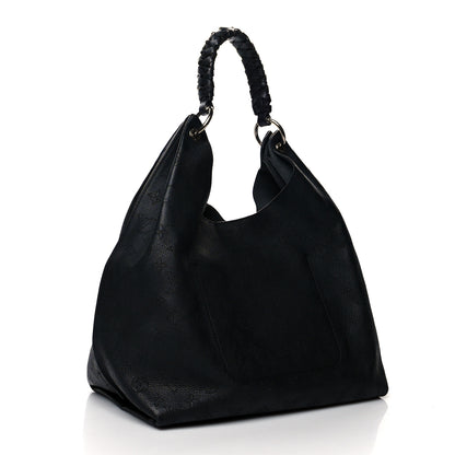 Louis Vuitton Mahina Carmel Hobo Black 3 of 9