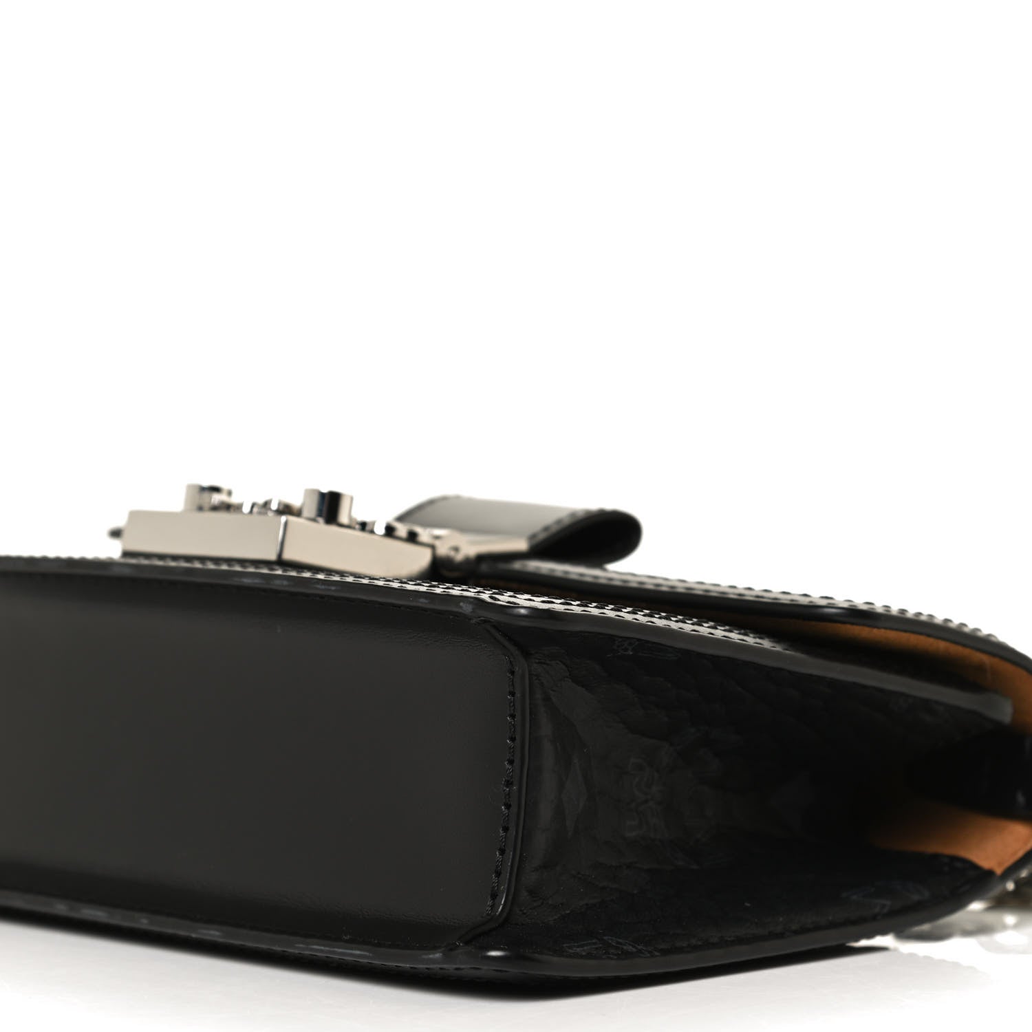 MCM Visetos Mini Tracy Crossbody Bag Black 9 of 11
