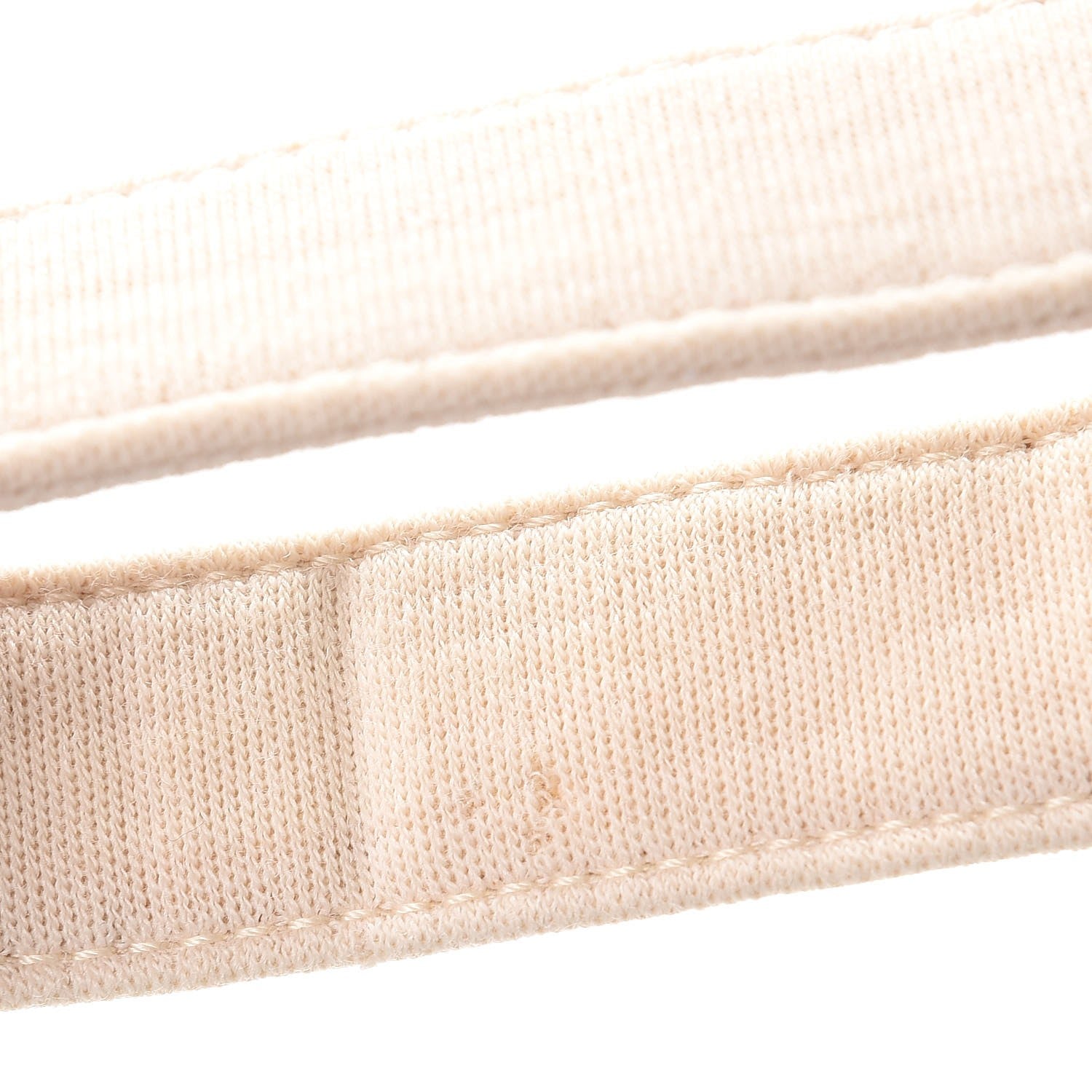 Chanel Canvas Studded Flap Off White 11 of 12