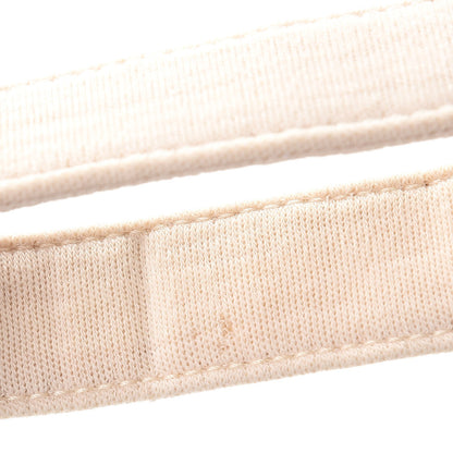 Chanel Canvas Studded Flap Off White 11 of 12