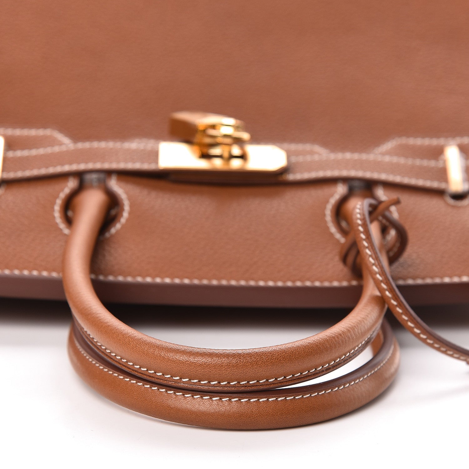 Hermes Natural Barenia Faubourg Birkin 30 Fauve 32 of 34