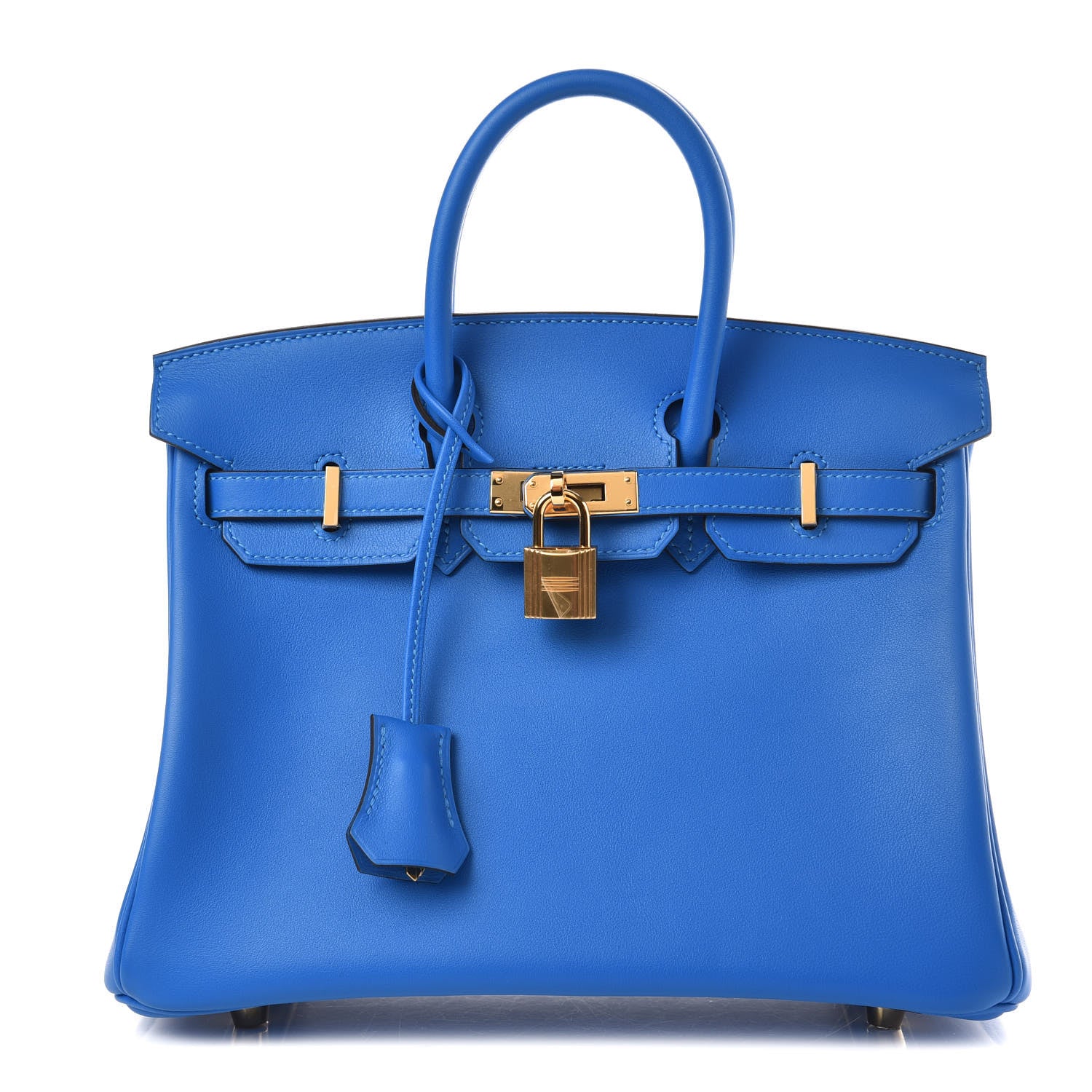 Hermes Swift Birkin 25 Bleu Hydra 1 of 37