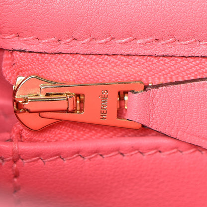 Hermes Swift Kelly Retourne 25 Rose Lipstick 12 of 37
