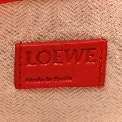 Loewe Mohair Flamenco XL Knot Clutch Scarlet Red 6 of 10
