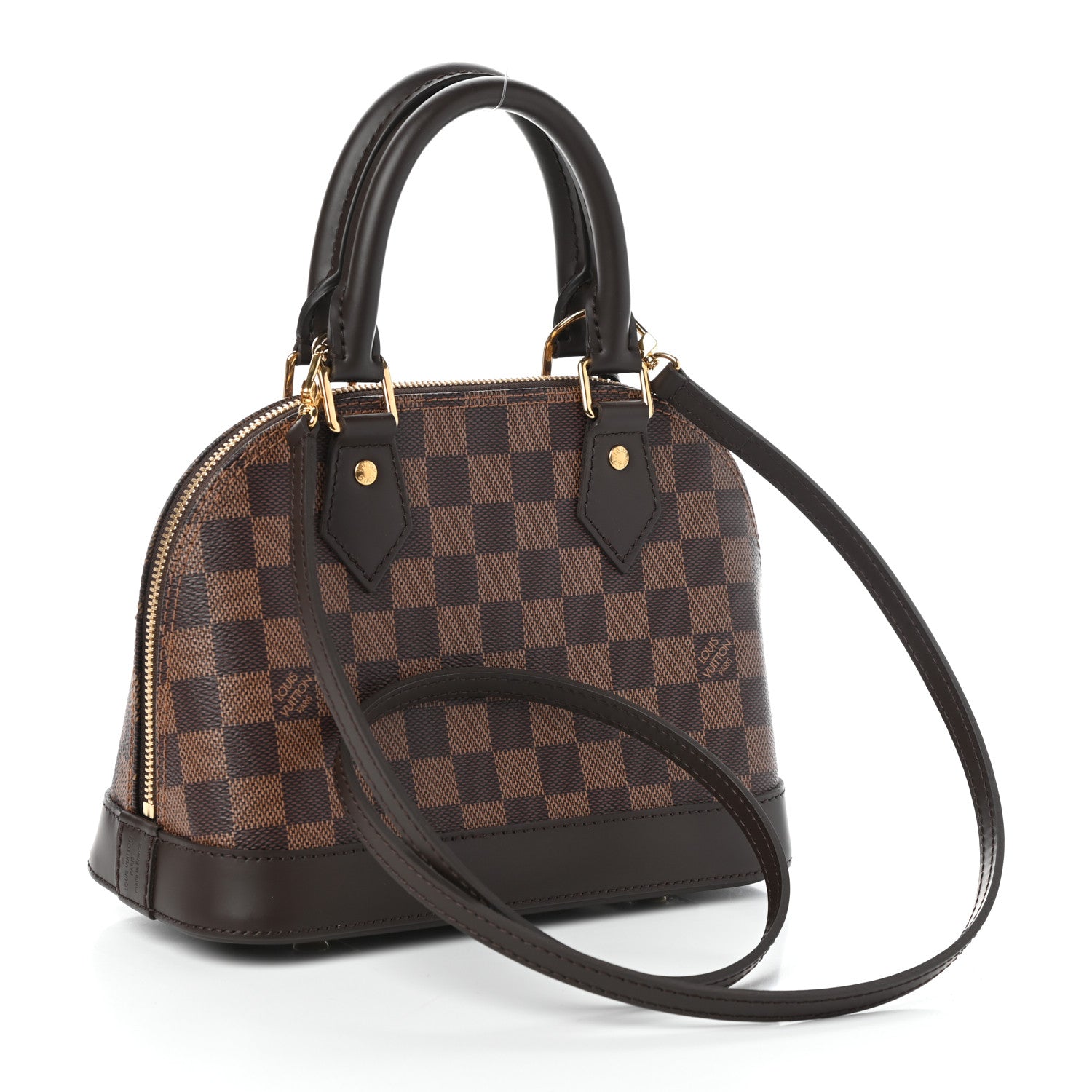 Louis Vuitton Damier Ebene Alma BB 3 of 8