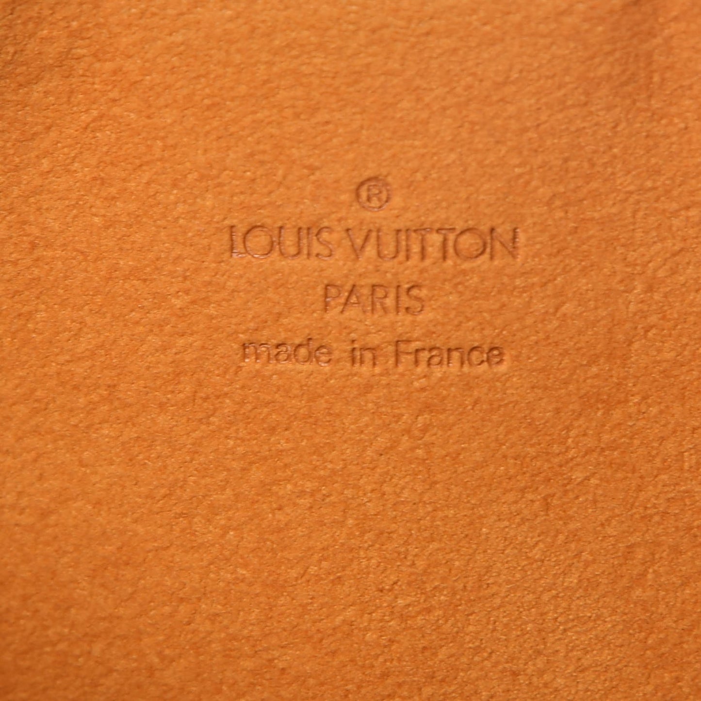 Monogram Denim Pochette Plat Clutch Blue