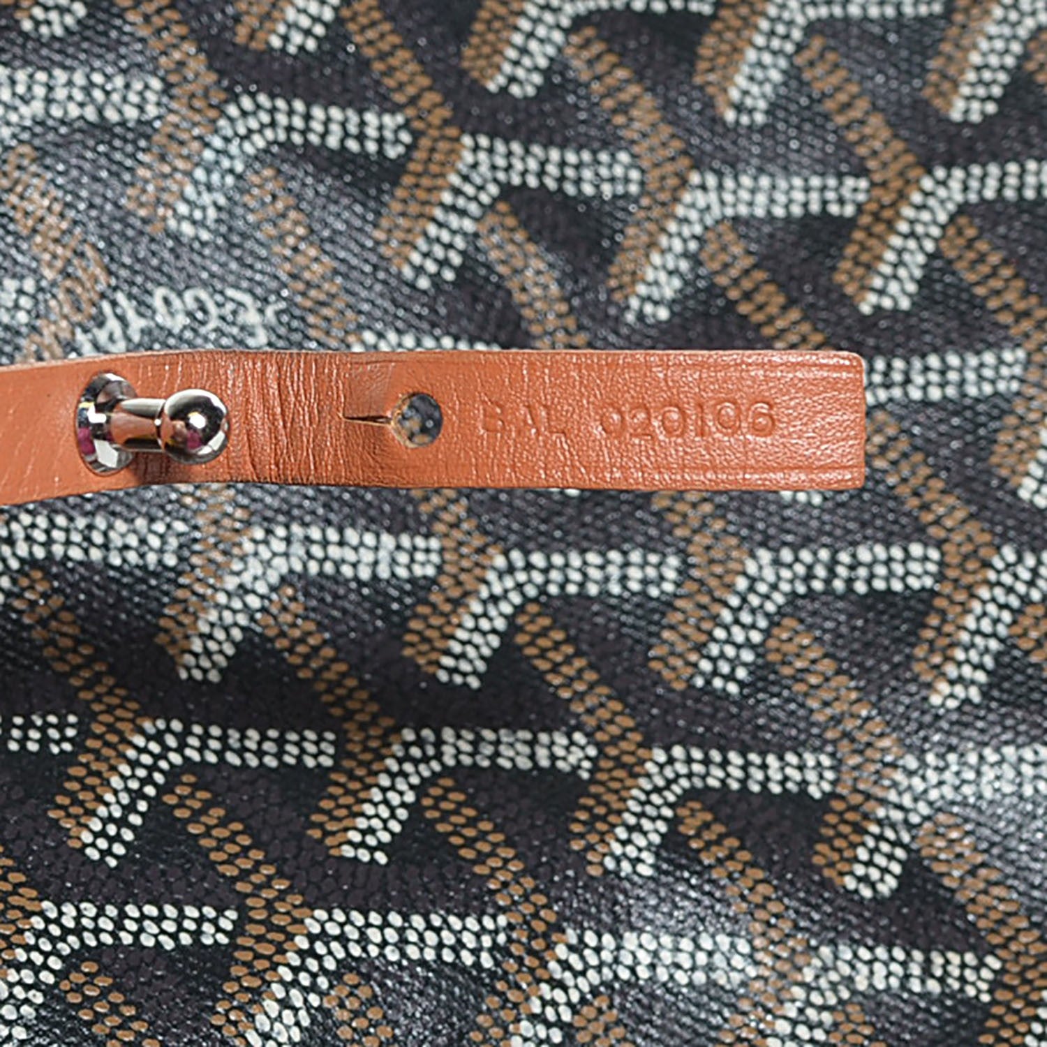 Goyard Goyardine Saint Louis PM Black Gold 8 of 9