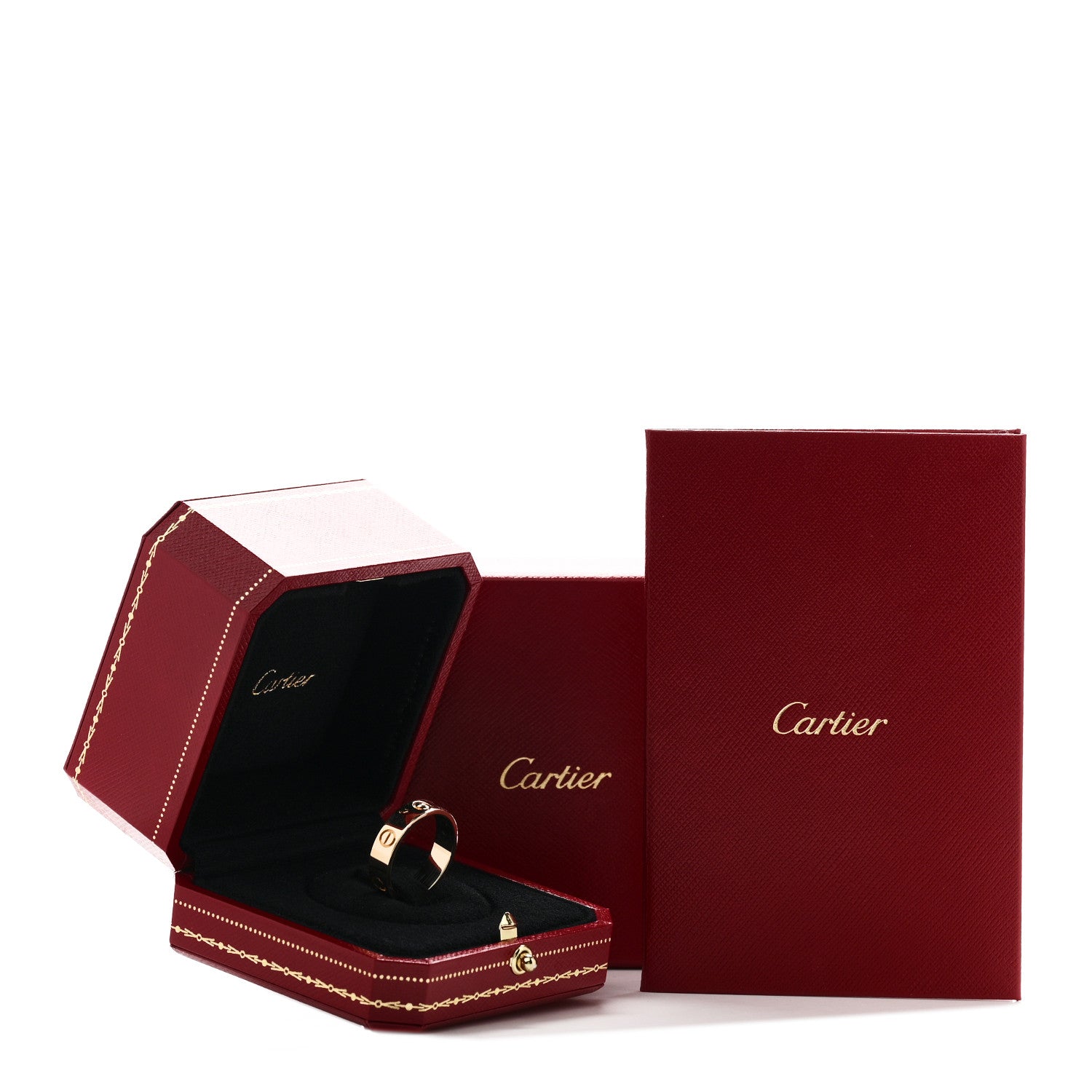 Cartier 18K Yellow Gold 5.5mm LOVE Ring 61 9.5 5 of 5