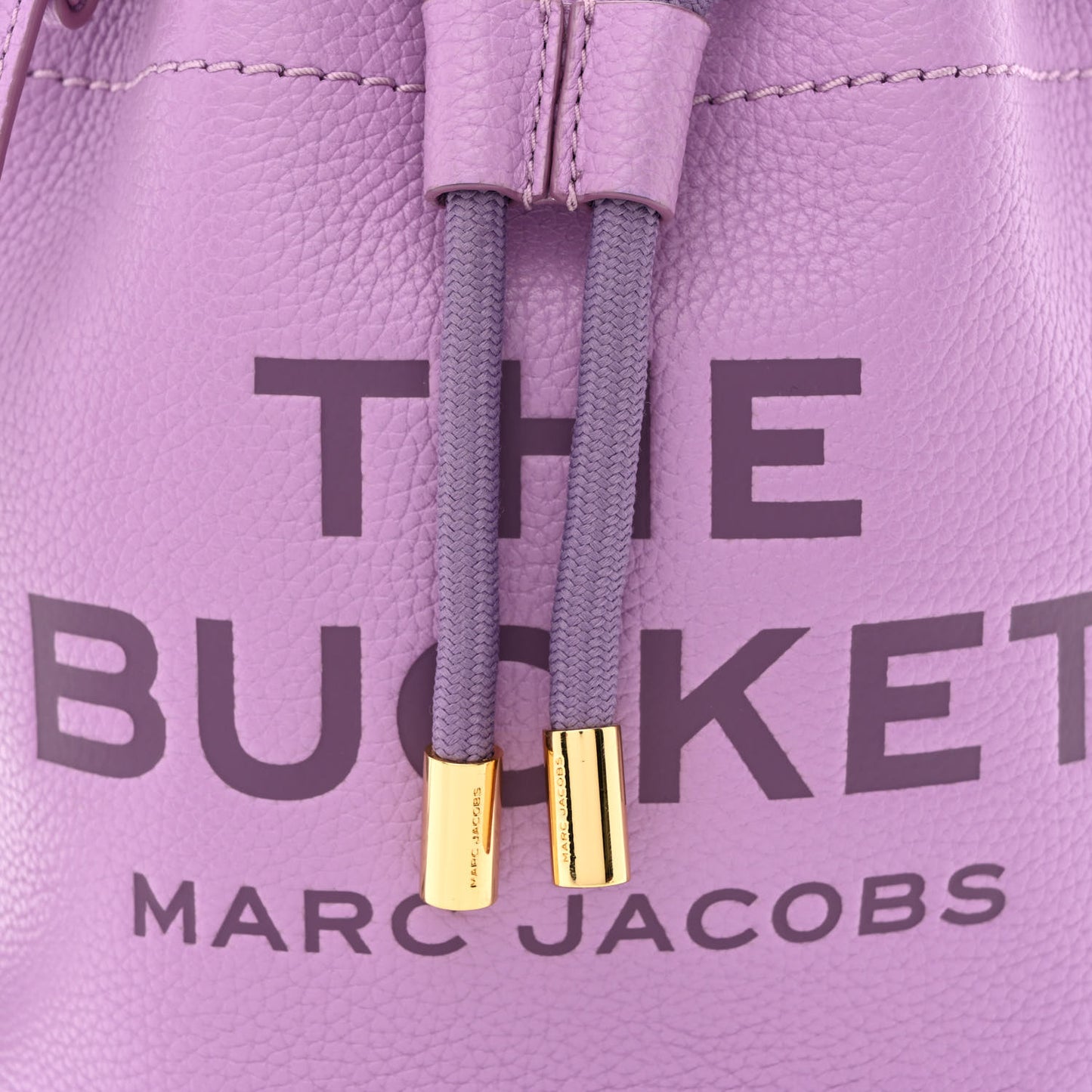 Grained Calfskin The Bucket Bag Regal Orchid