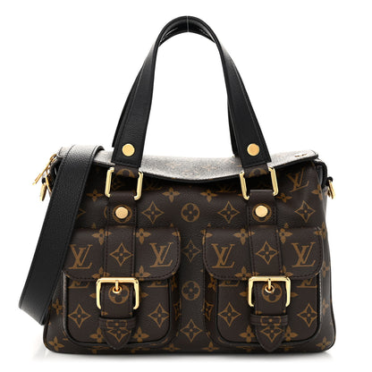Louis Vuitton Monogram Manhattan NM Black 1 of 10