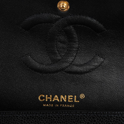 Chanel Caviar Quilted Medium Double Flap Black 5 of 7