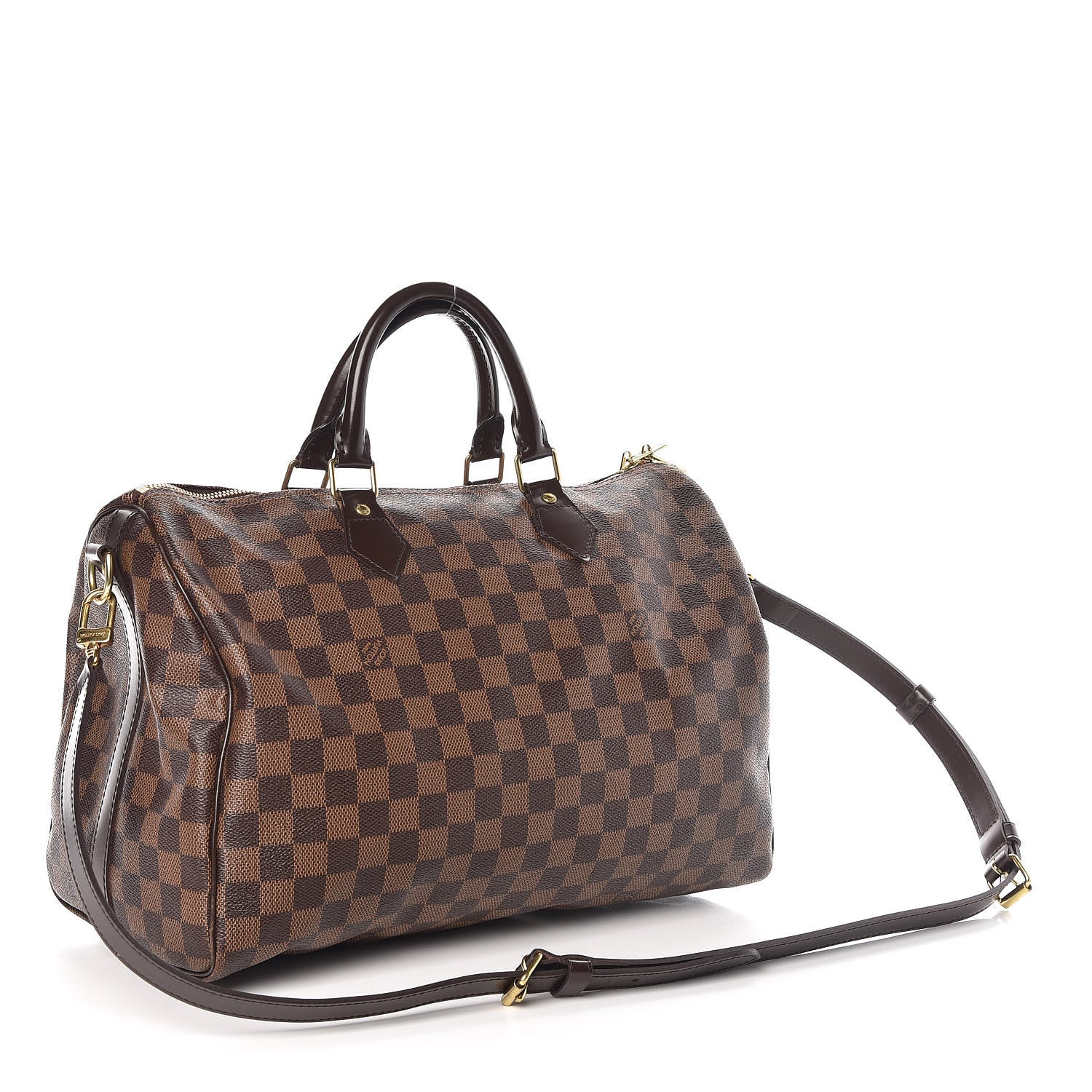 Louis Vuitton Damier Ebene Speedy Bandouliere 35 3 of 7