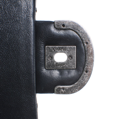 Chanel Calfskin Coco Sporran Medium Flap Black 5 of 8