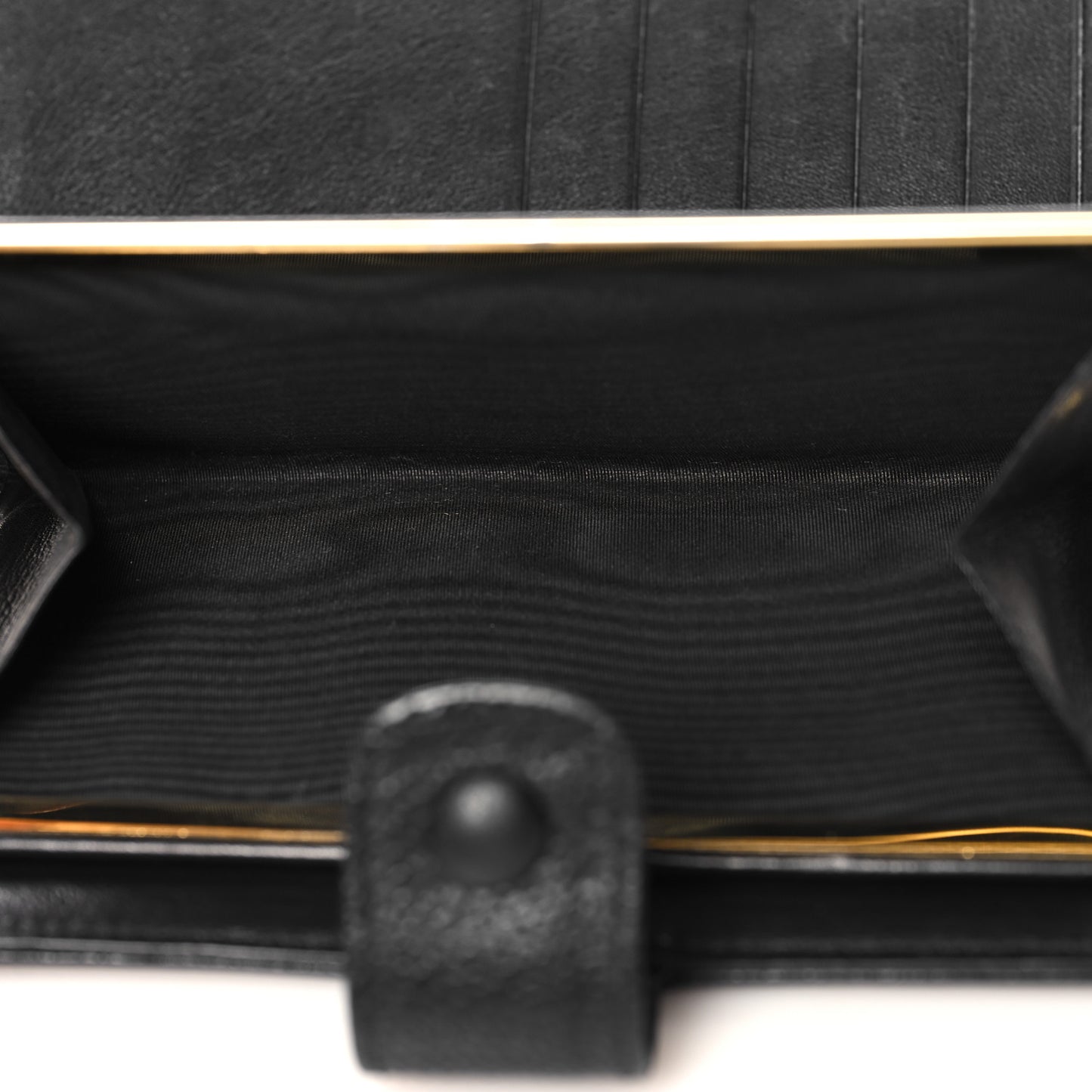 Caviar Timeless CC French Wallet Black