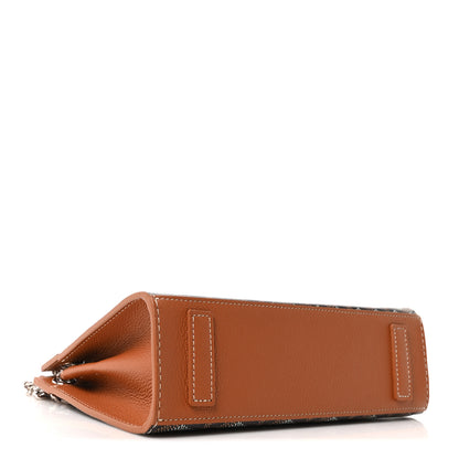 Goyard Goyardine Mini Rouette Structure Black Tan 7 of 19