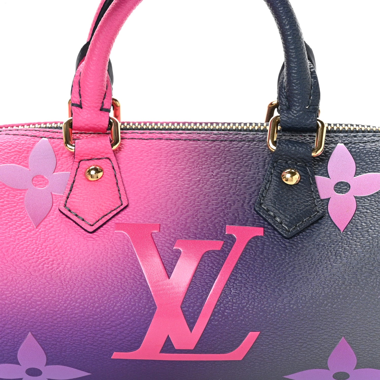 Louis Vuitton Monogram Giant Spring In The City Papillon BB Midnight Fuchsia 7 of 9