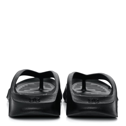 Balenciaga Rubber Womens Mold Thong Sandals 37 Black 5 of 8