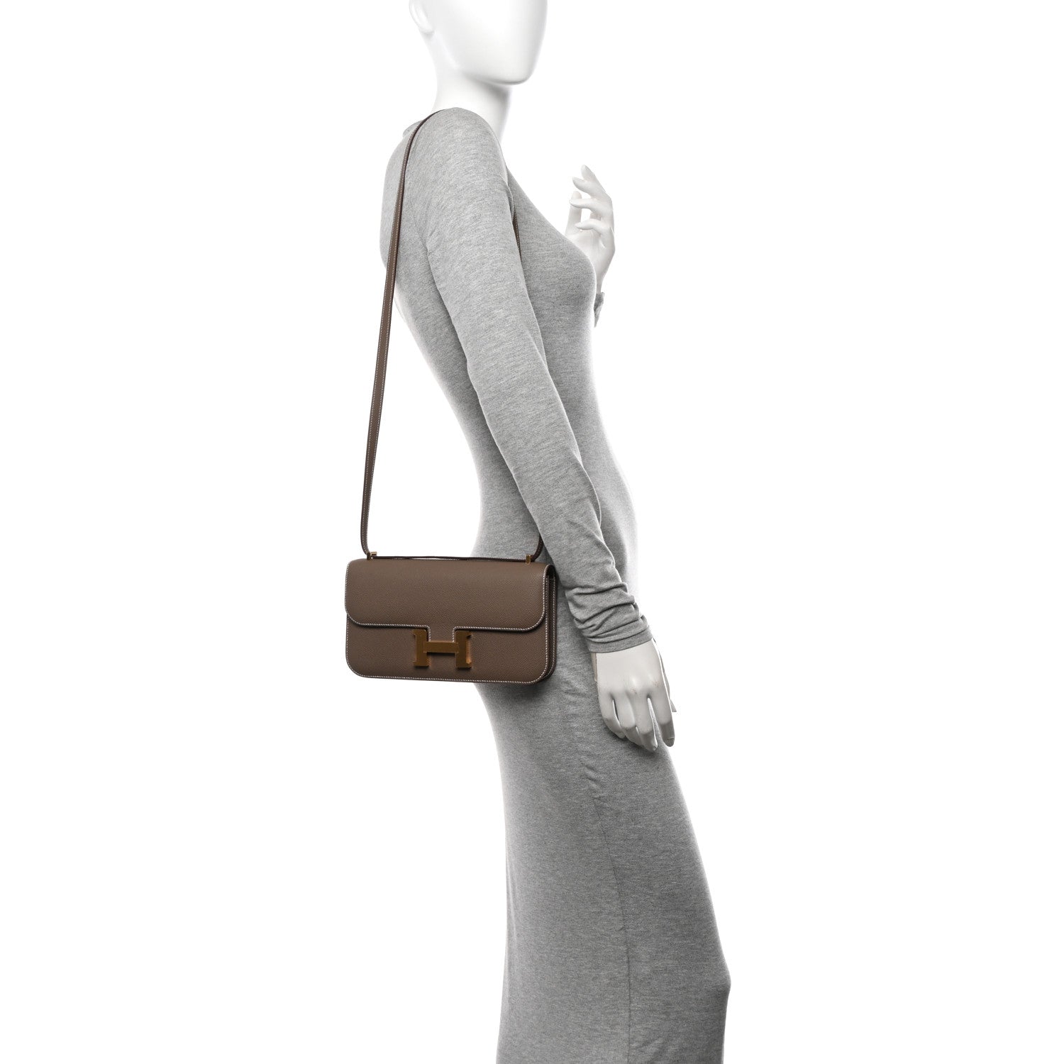 Hermes Epsom Constance Elan Etoupe 2 of 12