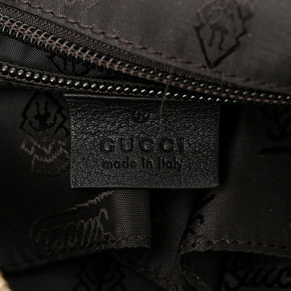 Gucci Guccissima Flat Messenger Bag Dark Brown 6 of 11