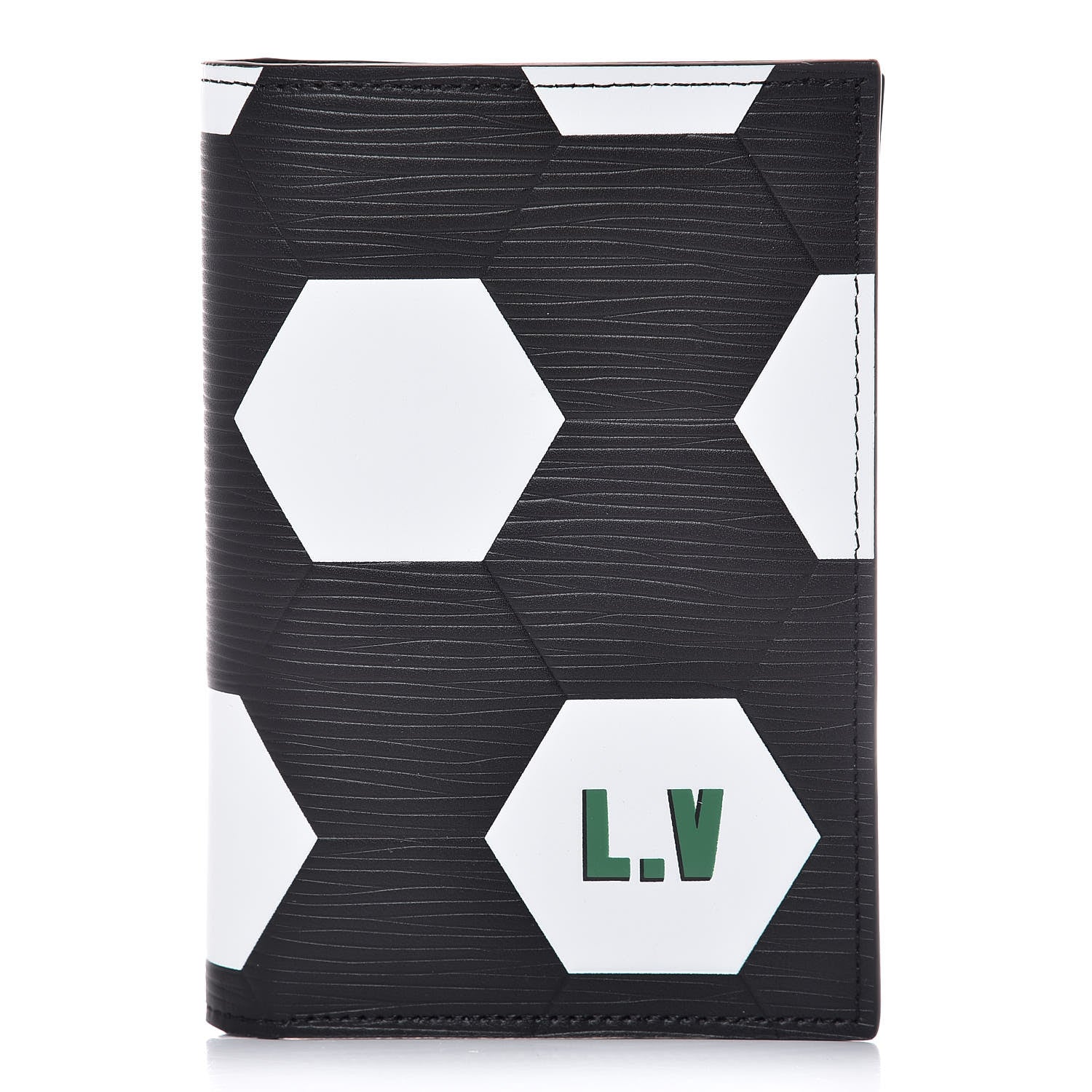 Louis Vuitton Epi World Cup Passport Cover Black 1 of 7