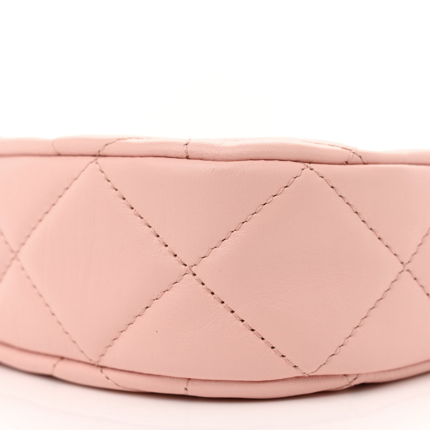 Aged Calfskin Quilted Chanel 19 Hobo Pink