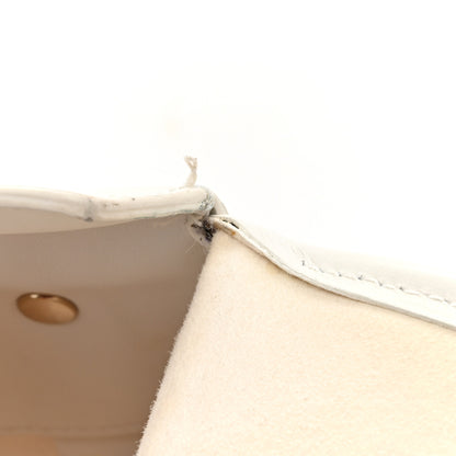 Christian Dior Smooth Calfskin Diorcamp Bag White Blue 13 of 19