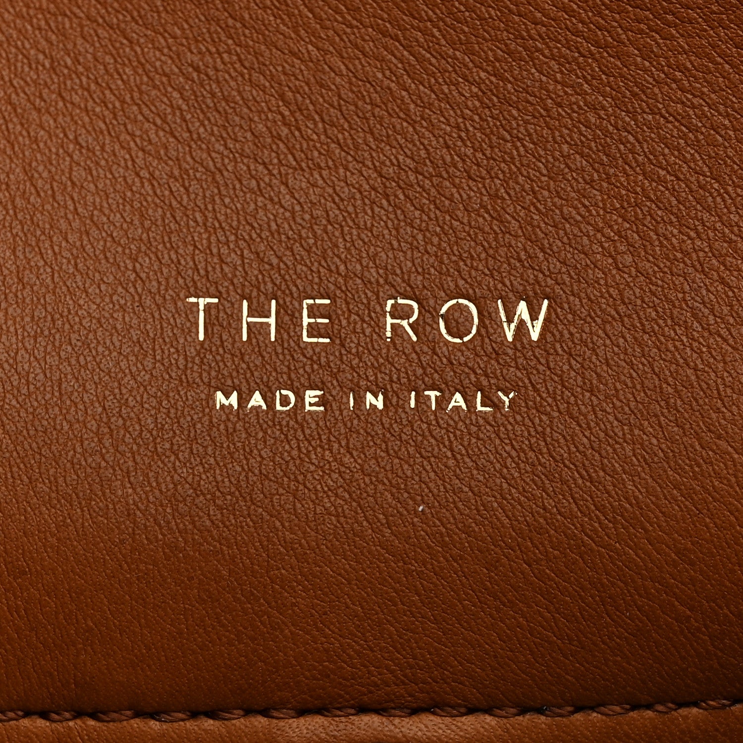 The Row Polished Saddle Calfskin Soft Margaux 10 Bag Cuir 7 of 15
