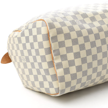 Louis Vuitton Damier Azur Speedy 35 6 of 10