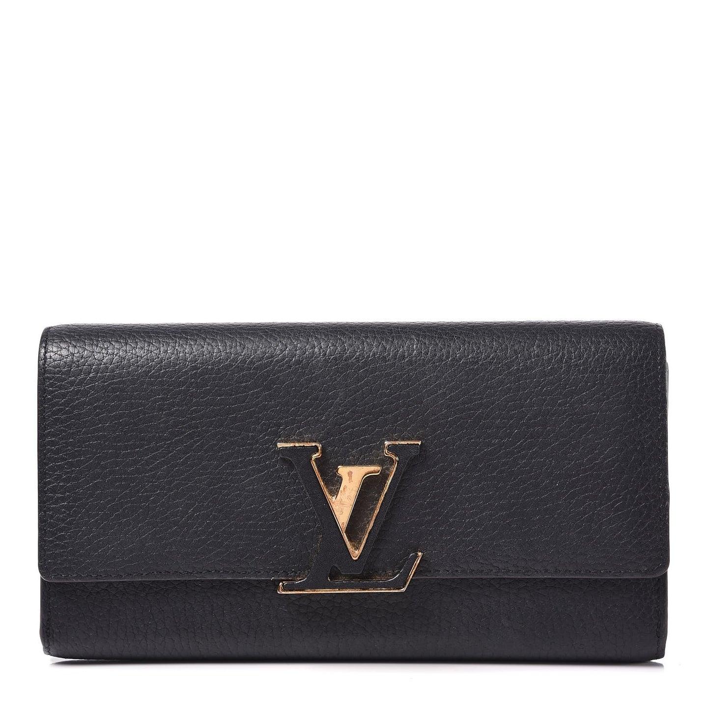 Taurillon Capucines Wallet Black