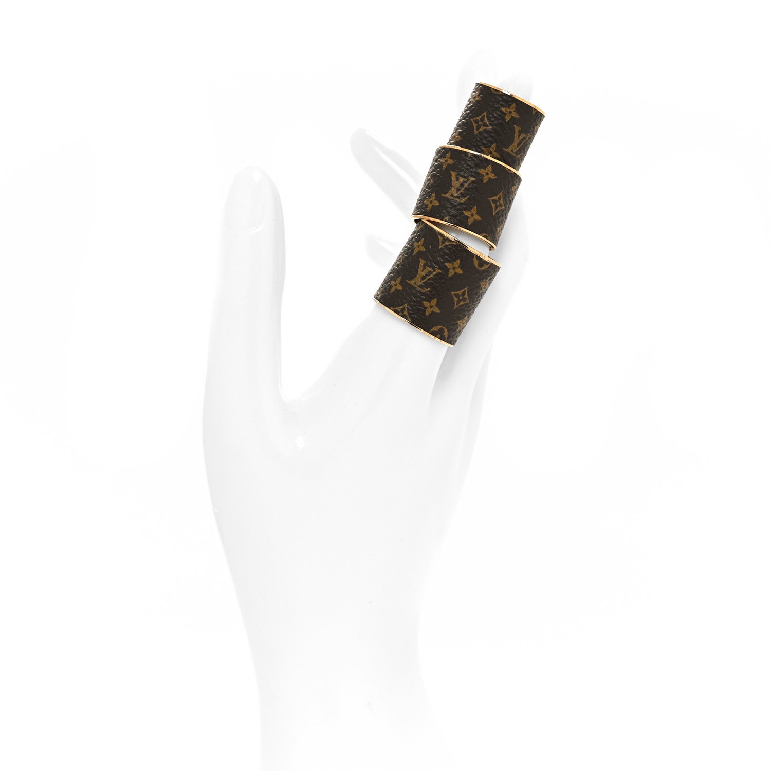 Louis Vuitton Monogram Skin 3 Ring Set M 2 of 7
