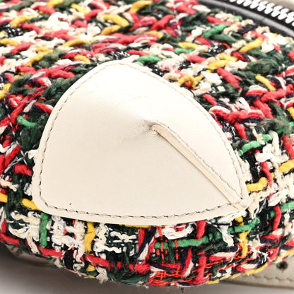 Chanel Tweed Calfskin Street Allure Waist Bag White Multicolor 12 of 13