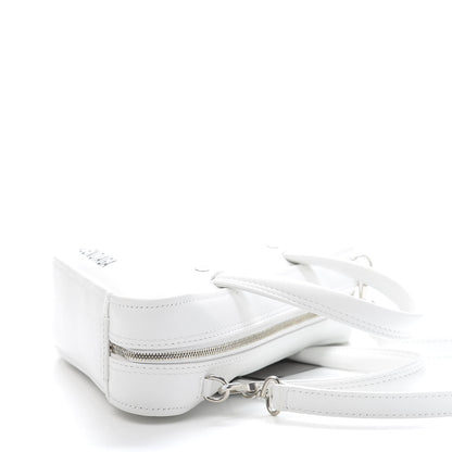 Balenciaga Calfskin XS Triangle Duffle White 9 of 12