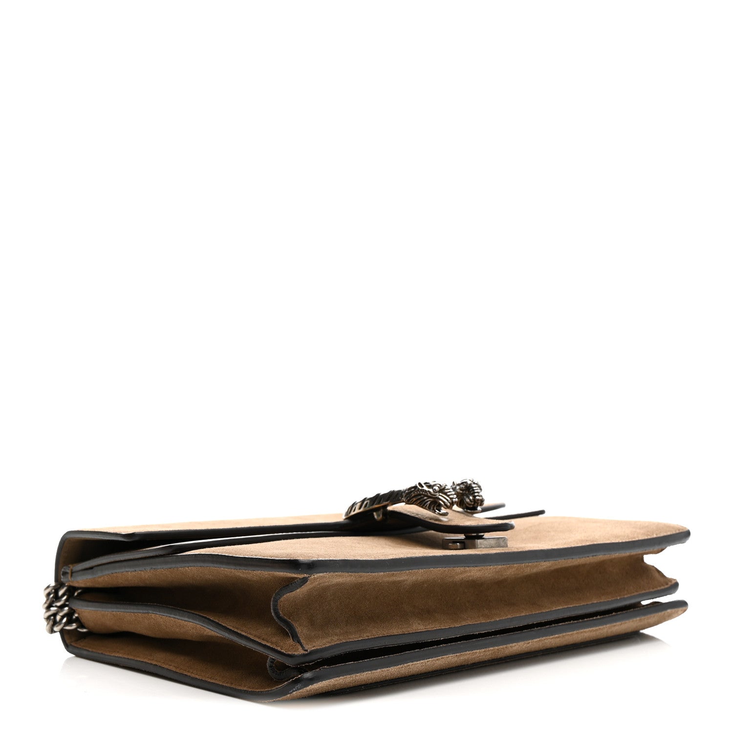 Gucci Suede Medium Dionysus Shoulder Bag Taupe 4 of 14