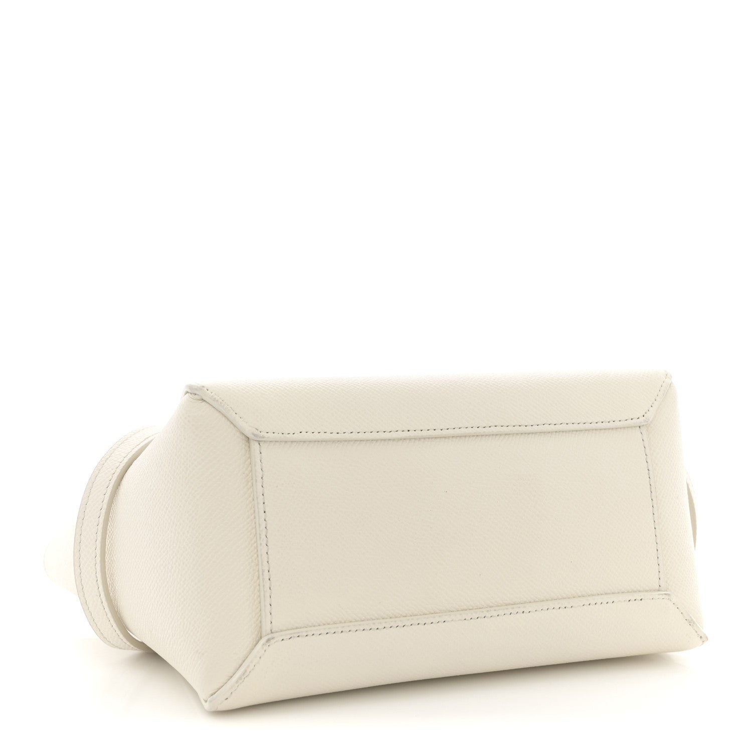 Celine Grained Calfskin Nano Belt Bag Chalk 4 of 12