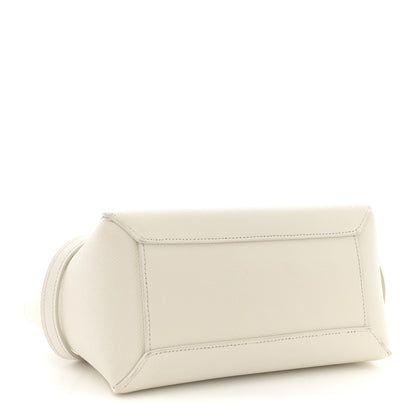 Celine Grained Calfskin Nano Belt Bag Chalk 4 of 12