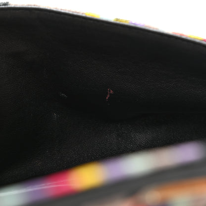 Chanel Patent Velvet Quilted Cubist Flap 9 of 9