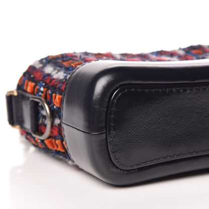 Chanel Tweed Calfskin Small Gabrielle Hobo Navy 6 of 10