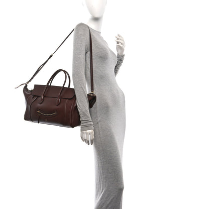 Celine Supple Shiny Lambskin Medium Smiling New Luggage Brick 2 of 9