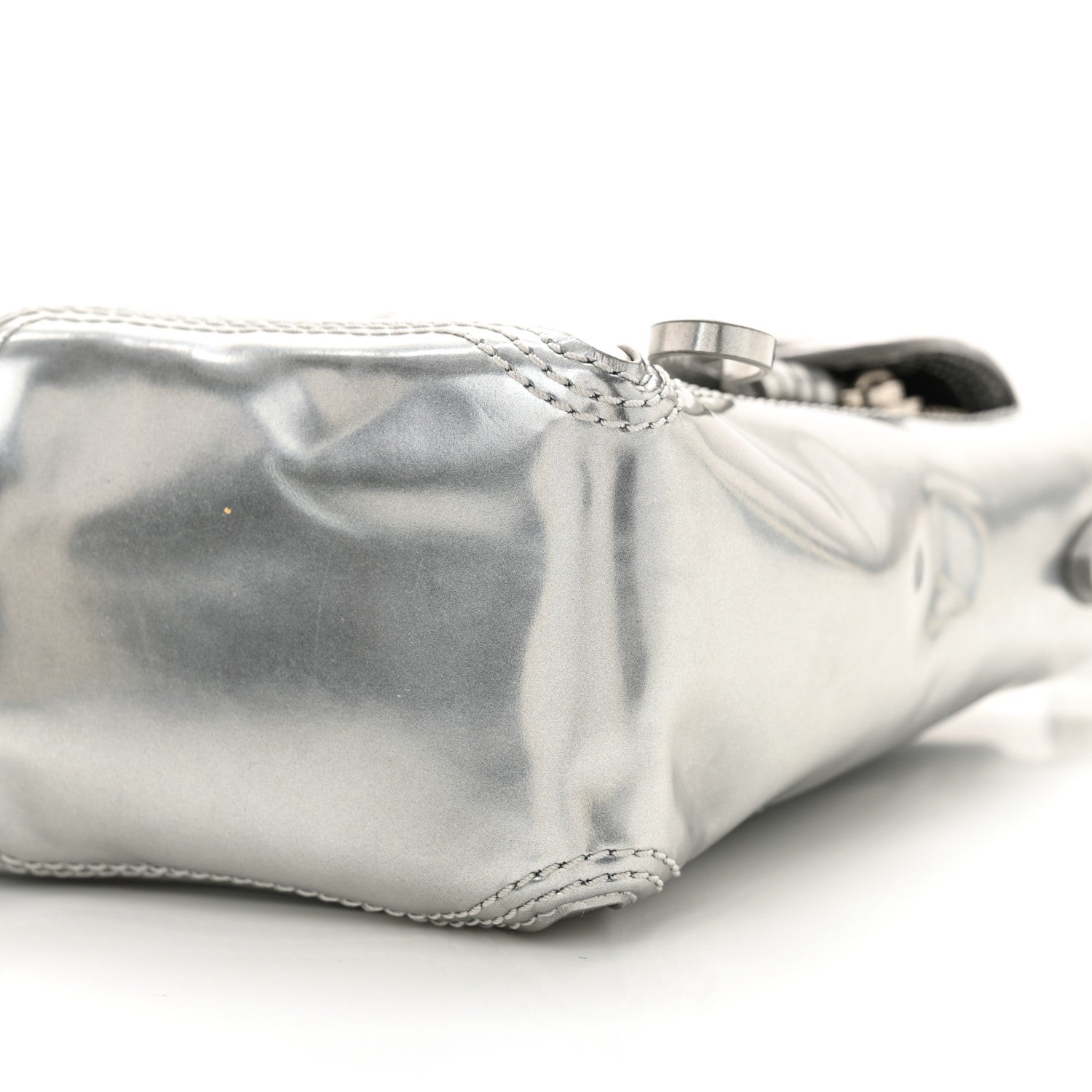 3.1 Phillip Lim Metallic Calfskin Mini Pashli Satchel Metallic Tin 9 of 15