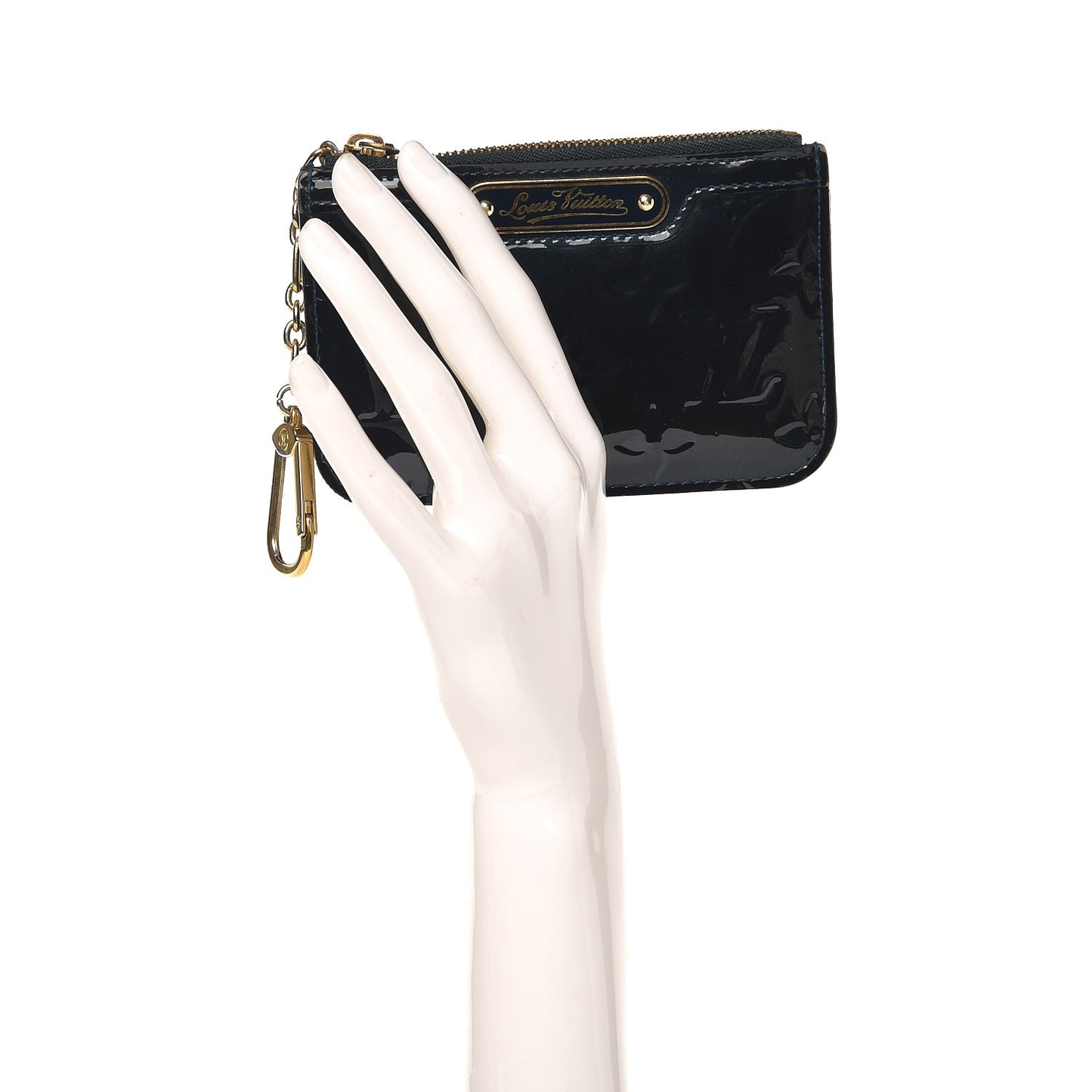 Vernis Key Pouch Blue Nuit