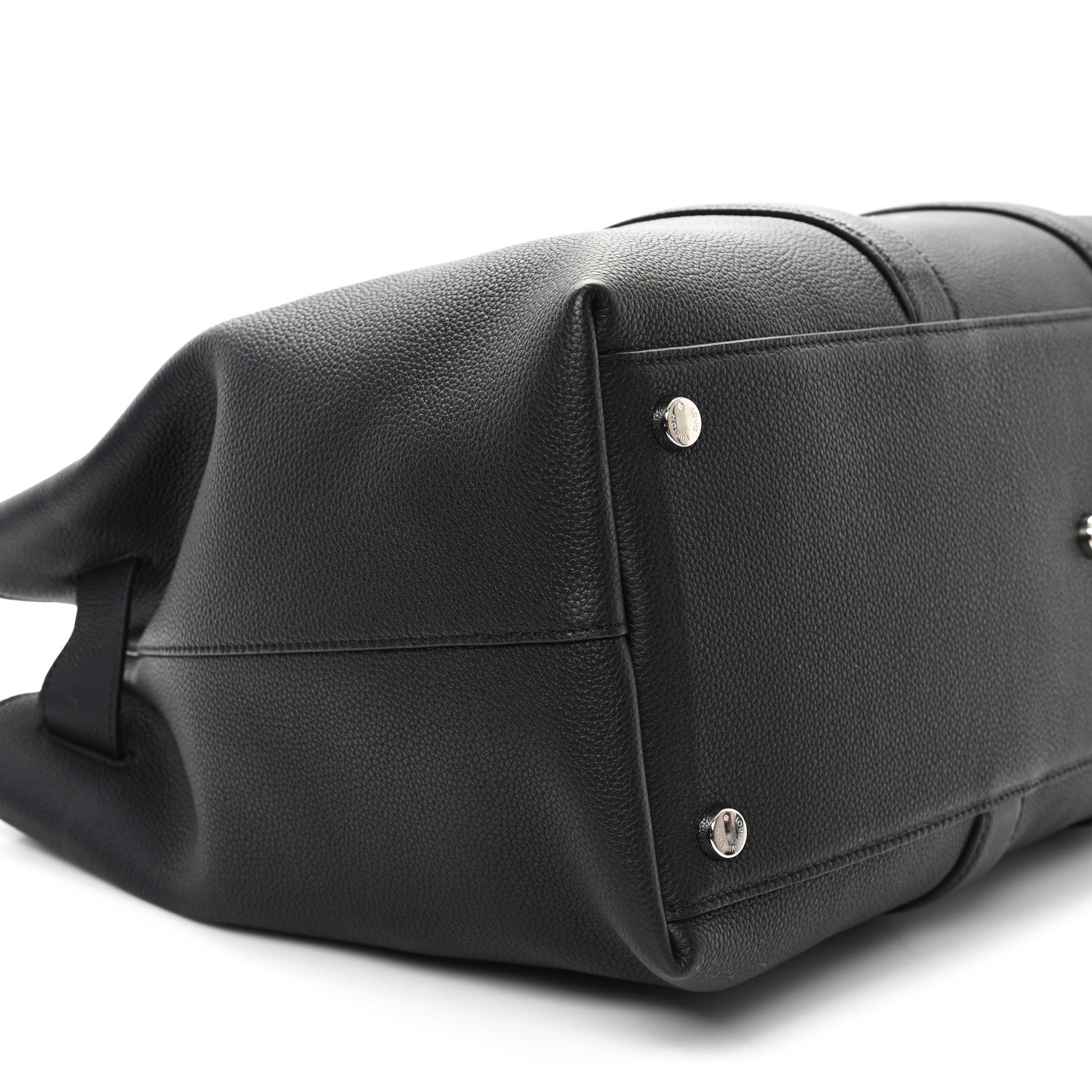 Louis Vuitton Millesime Calfskin Georges Tote GM Black 9 of 10