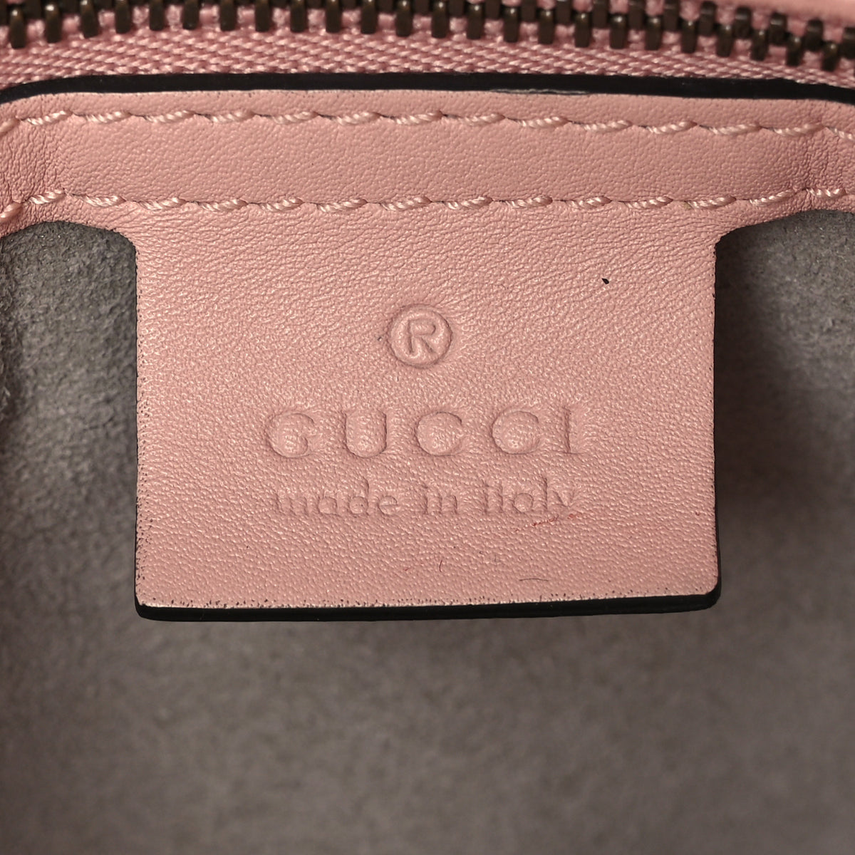 Gucci Calfskin Matelasse Medium GG Marmont Open Top Shoulder Bag Perfect Pink 5 of 10