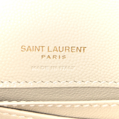 Saint Laurent Grain De Poudre Monogram Kate Belt Bag Crema Soft 10 of 17